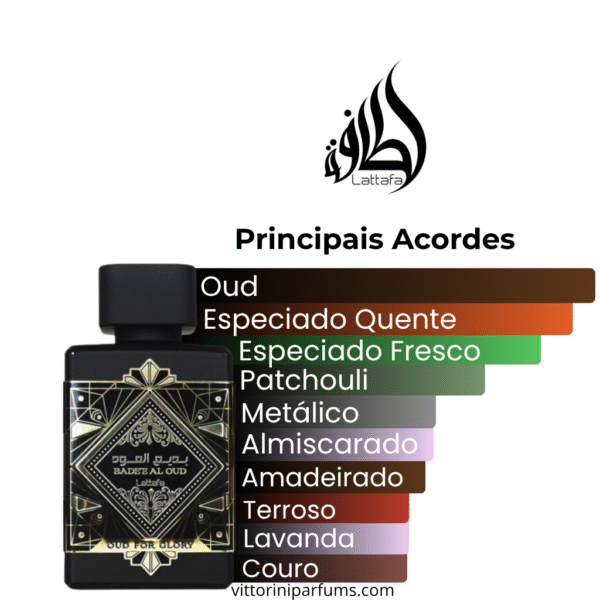 Lattafa - Oud Oud for Glory - Eau de Parfum (Lacrado) - Imagem 2