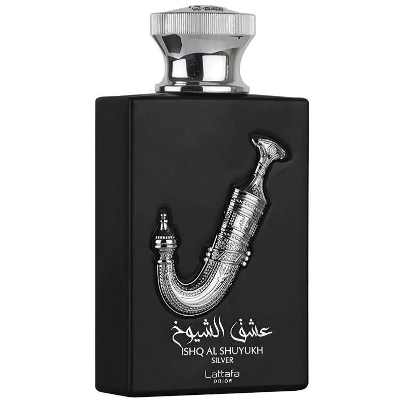 lattafa ishq al shuyukh silver eau de parfum